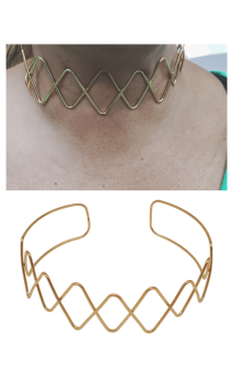 Collar Chocker Triangulos